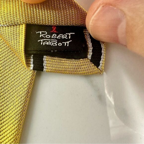 Robert Talbott “Repp Tie” Necktie - Picture 6 of 7